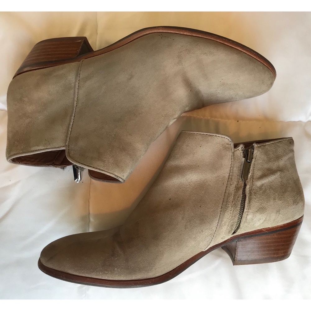 Sam Edelman Suede Booties 9